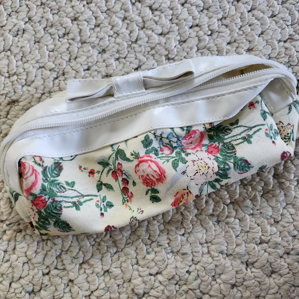 Floral Cosmetic Bag